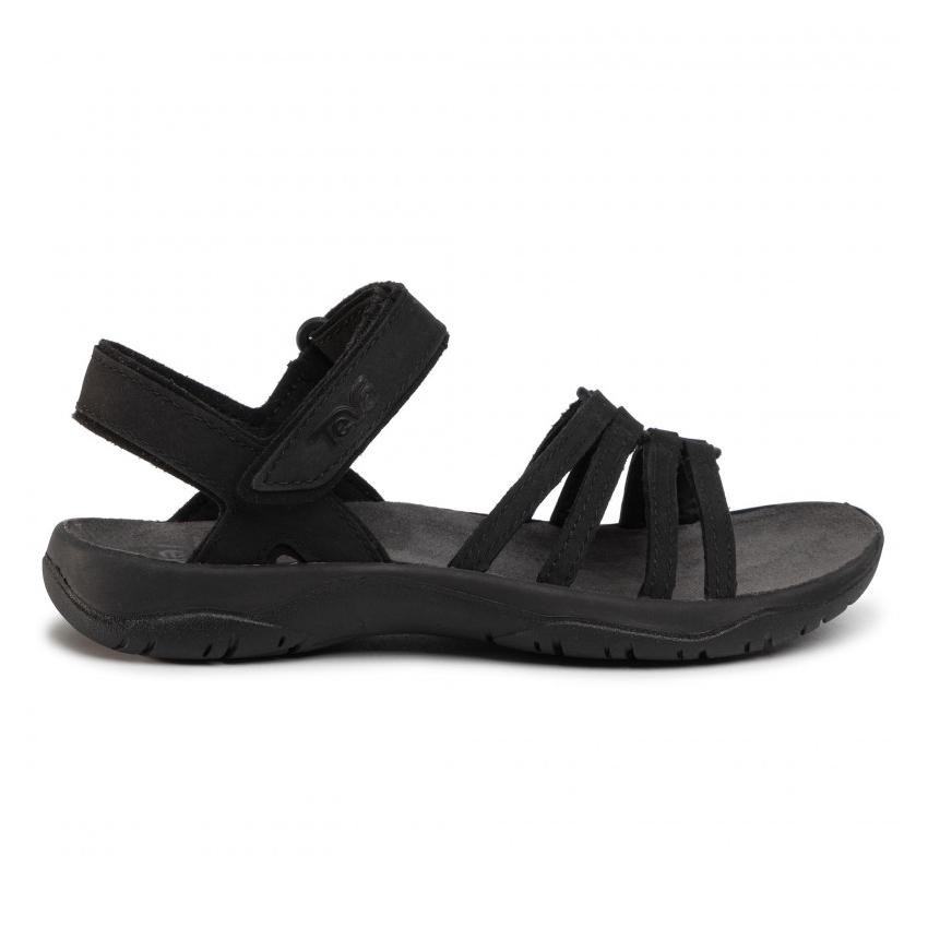 Sandale Teva Elzada Sandal Leather Negru - Black - imagine 5